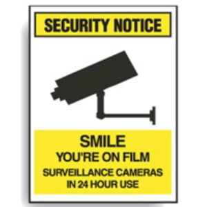 Signs - Security
